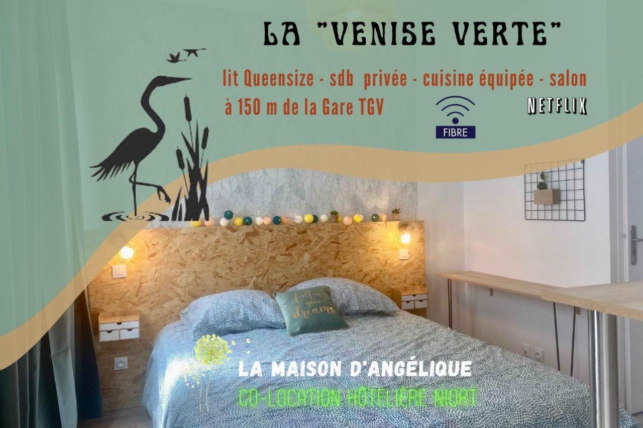 La Maison D'angelique: Gare-adjacent Colocation With Fiber & Netflix Niort